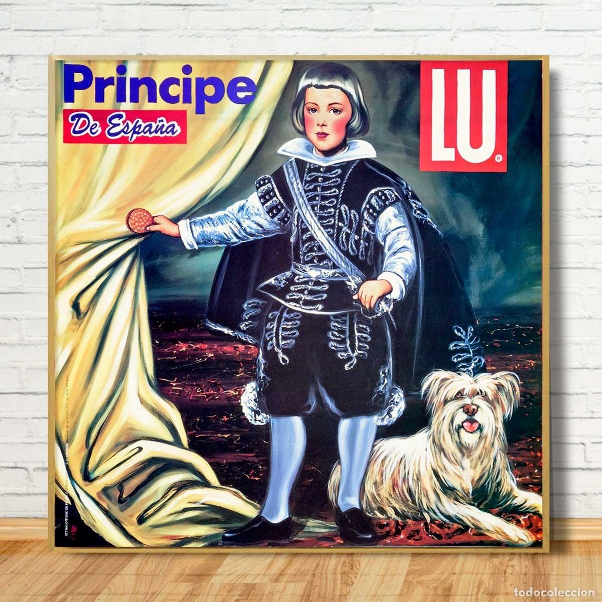 Arte: ANTONIO DE FELIPE. PR&Iacute;NCIPE LU. GRAN FORMATO 100x100cm