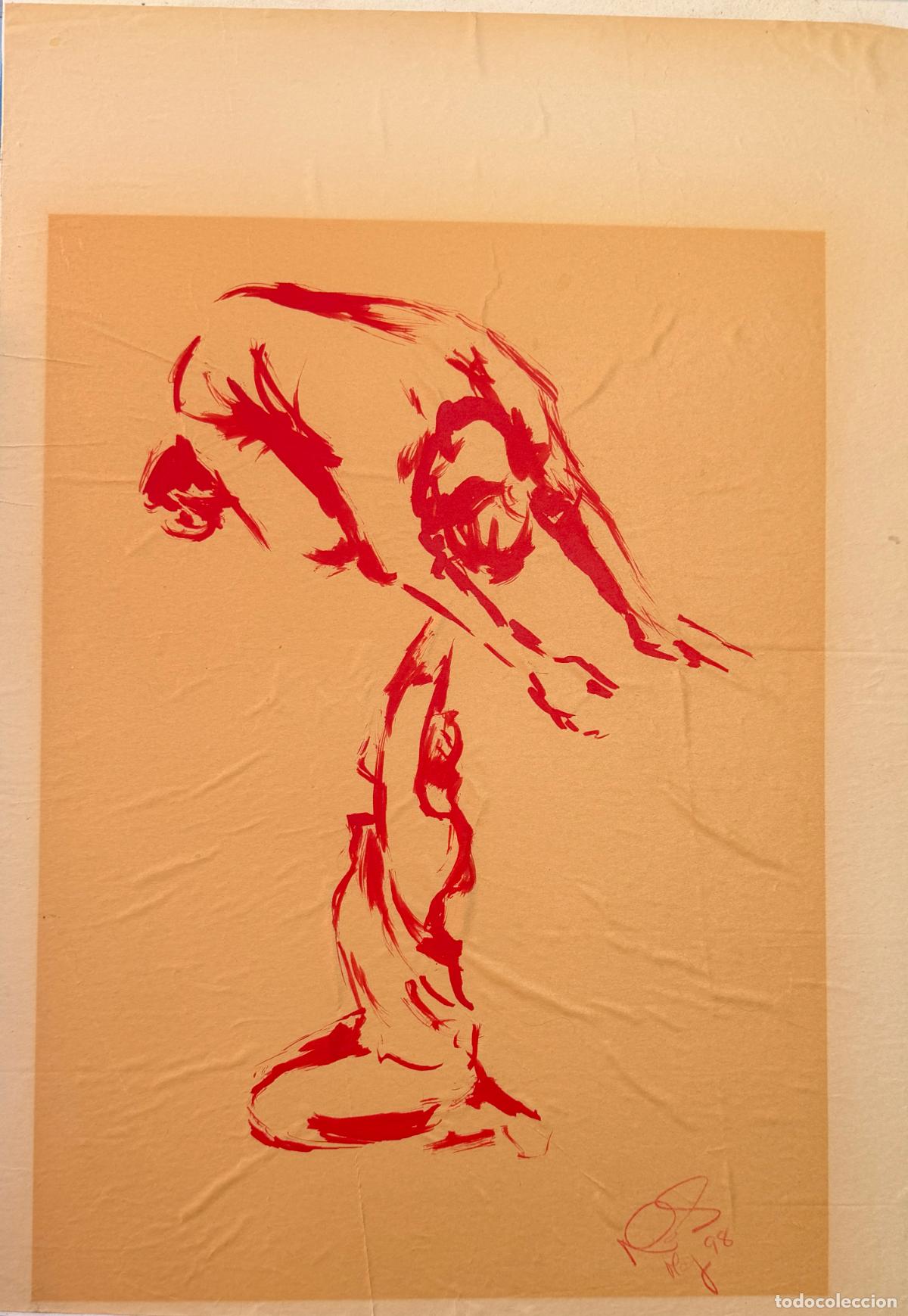 Arte: Litograf&iacute;a firmada y fechada en May 1998 , a identificar , R229