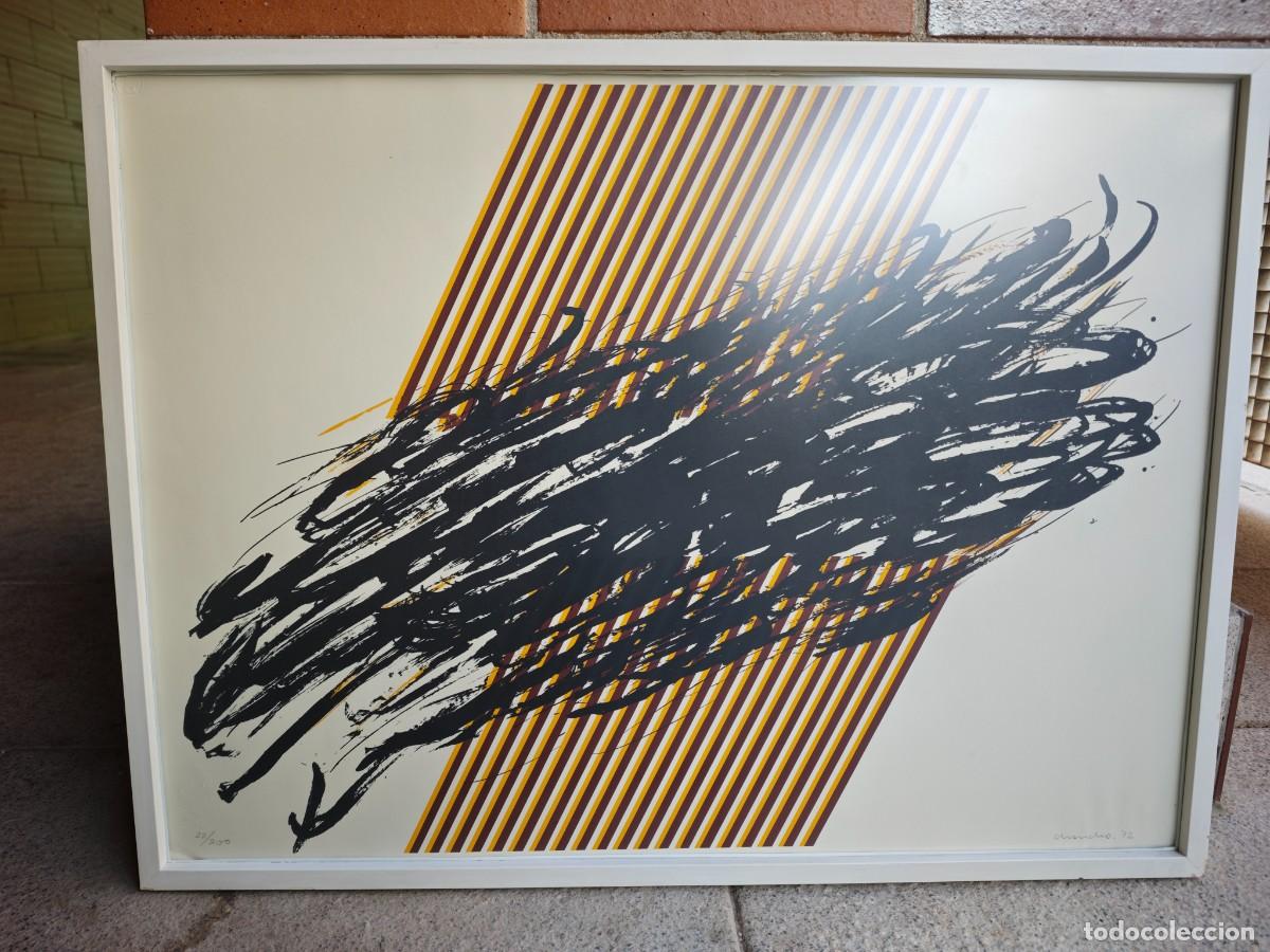 Arte: Joaquim Chancho magn&iacute;fica obra firmada numerada sello seco