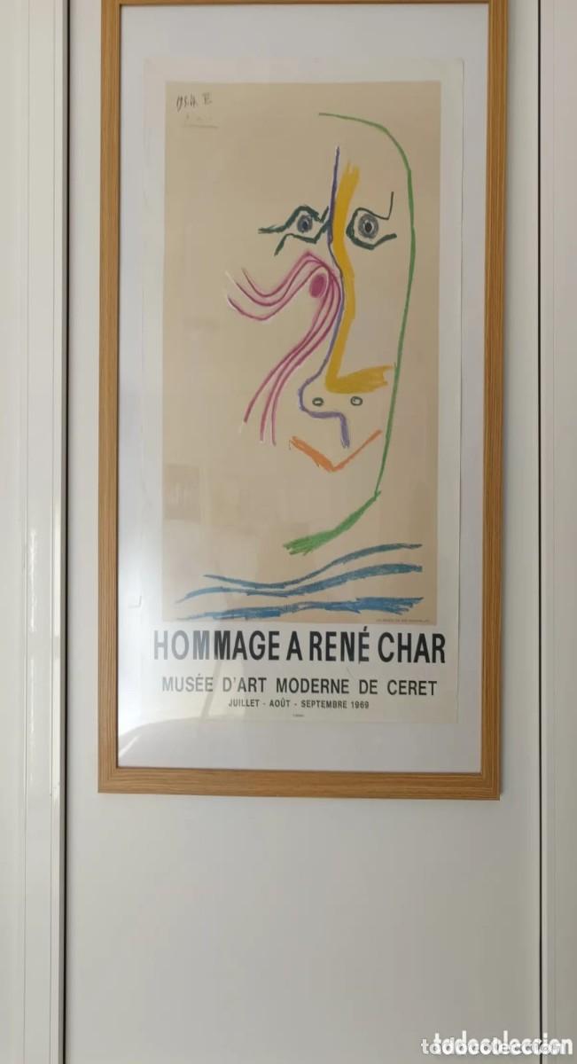 Arte: Pablo Picasso. 1964. Litograf&iacute;a. Obra original para exposici&oacute;n