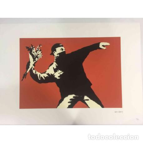 Arte: Banksy.Litografia Edicion Pow Elefant