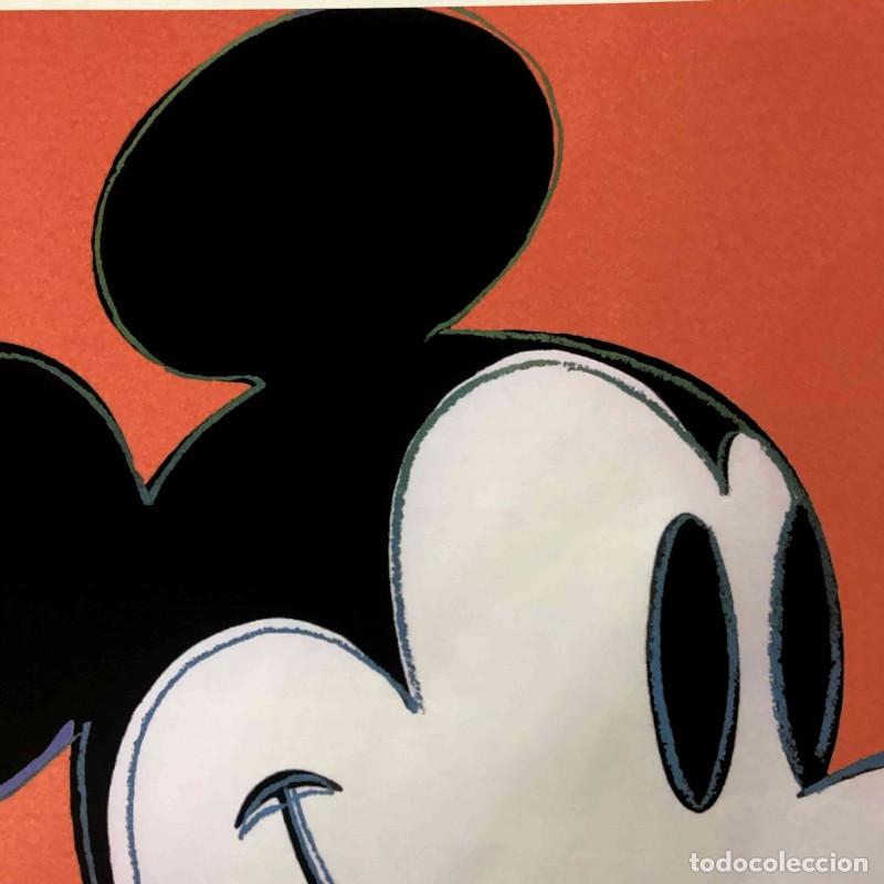 Arte: Andy Warhol Litografia Mickey - Foto 3