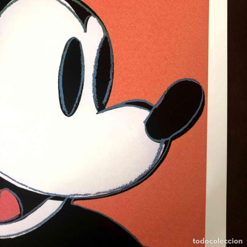 Arte: Andy Warhol Litografia Mickey - Foto 4