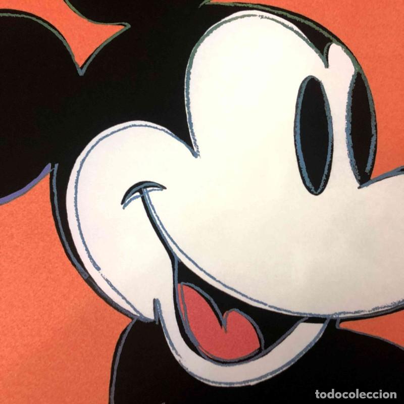 Arte: Andy Warhol Litografia Mickey - Foto 5