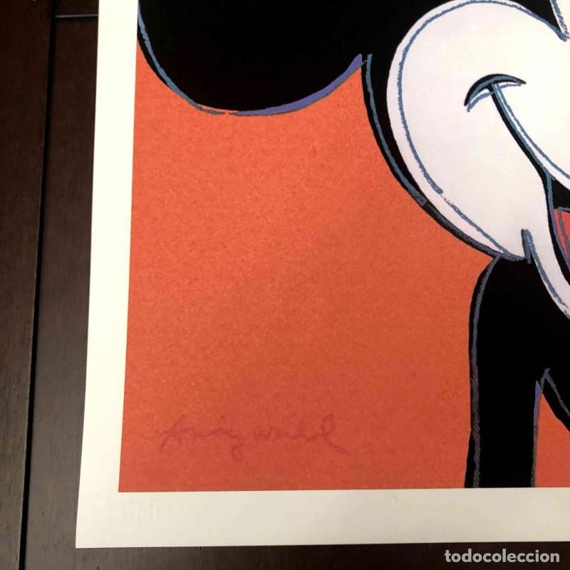 Arte: Andy Warhol Litografia Mickey - Foto 7