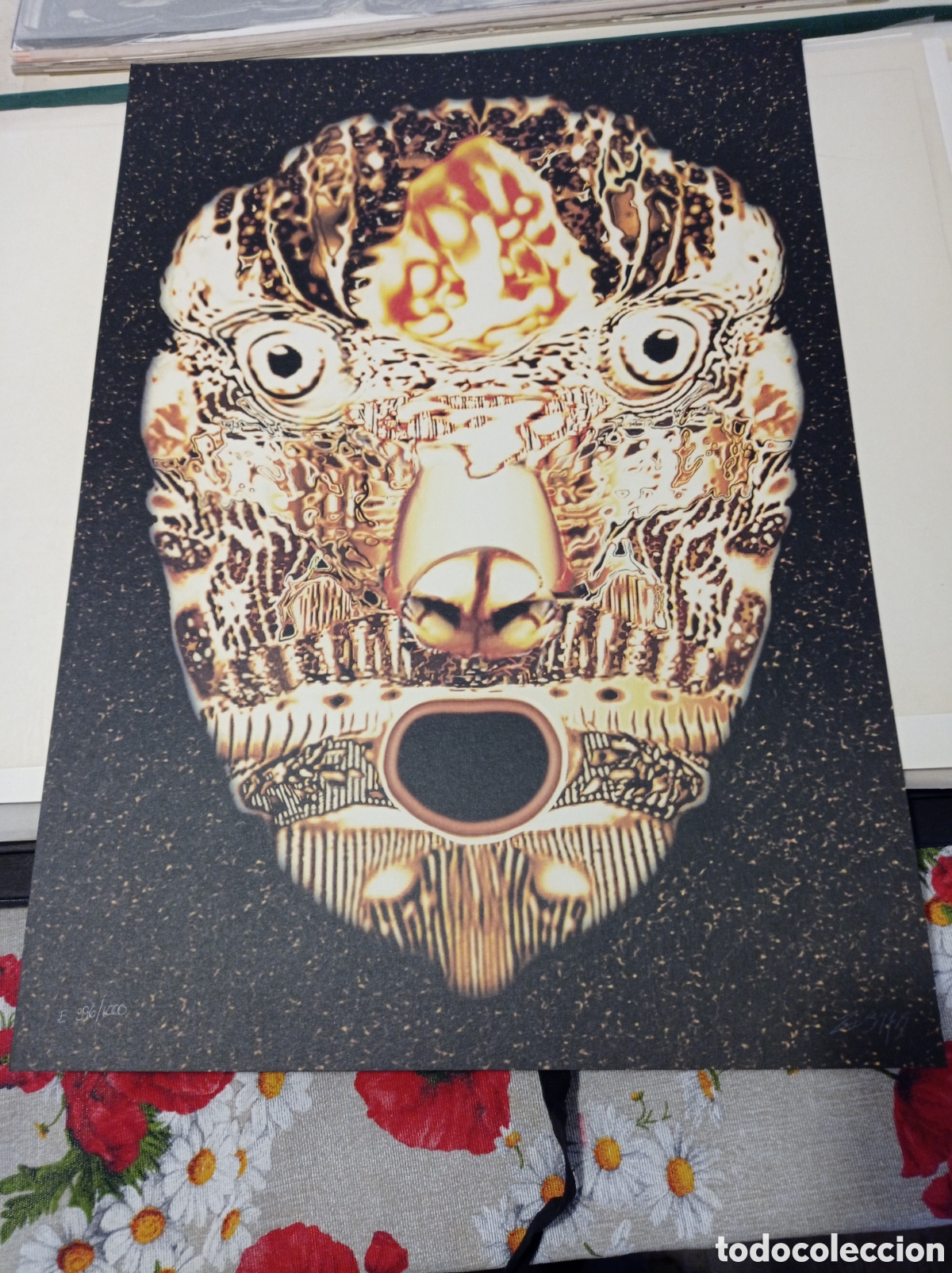 Arte: Reproducci&oacute;n litogrfica de Zush certificada