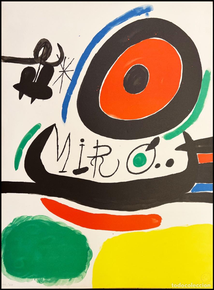 Arte: JOAN MIR&Oacute; - OSAKA (OBRA GR&Aacute;FICA) - 1970