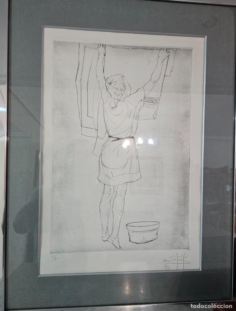 Arte: Litograf&iacute;a original de Ahmed Ben Yessef, Sin t&iacute;tulo, 1976. Firmada y numerada 2/30.