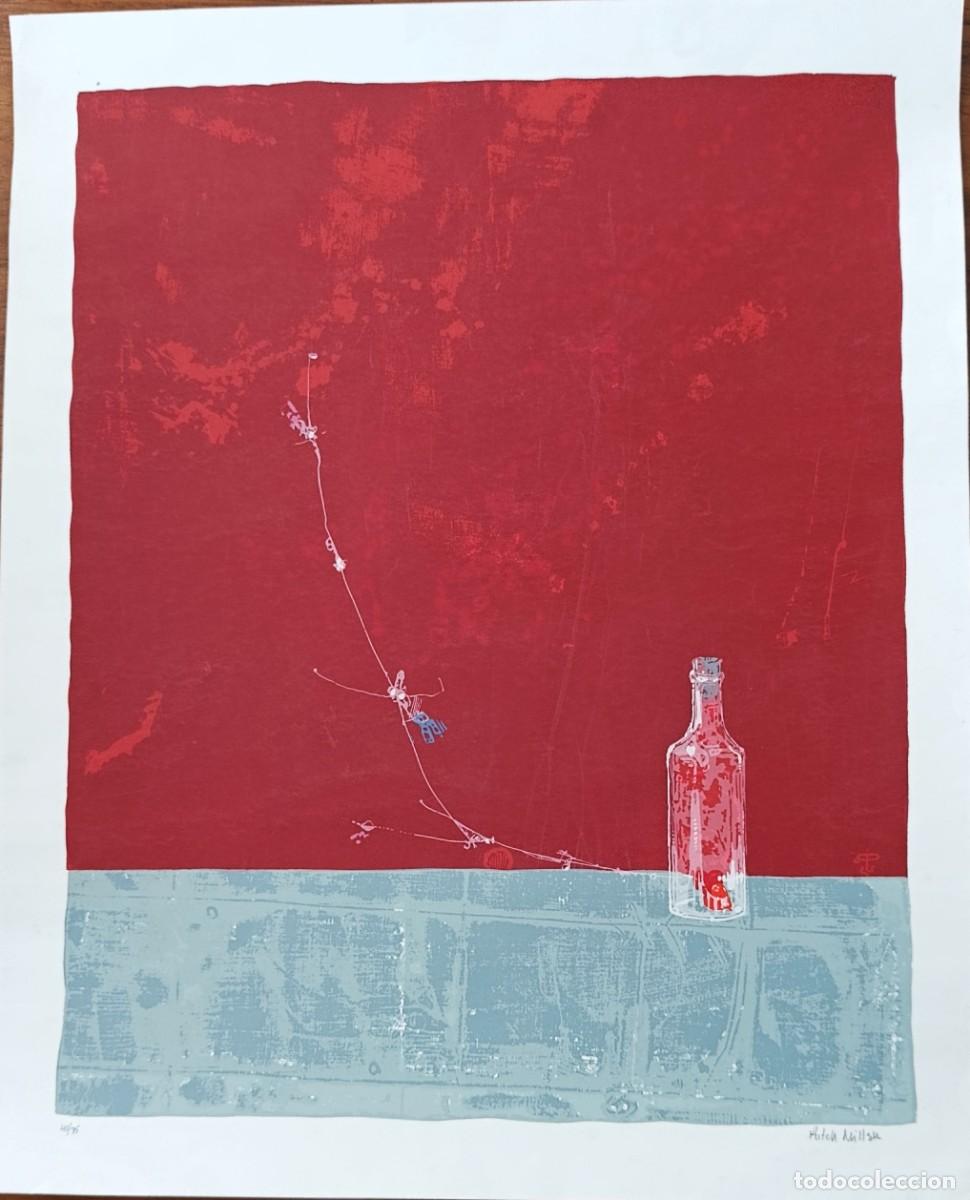 Arte: LITOGRAF&Iacute;A DE RITCH MILLER (TEXAS 1925- MALLORCA 1991)