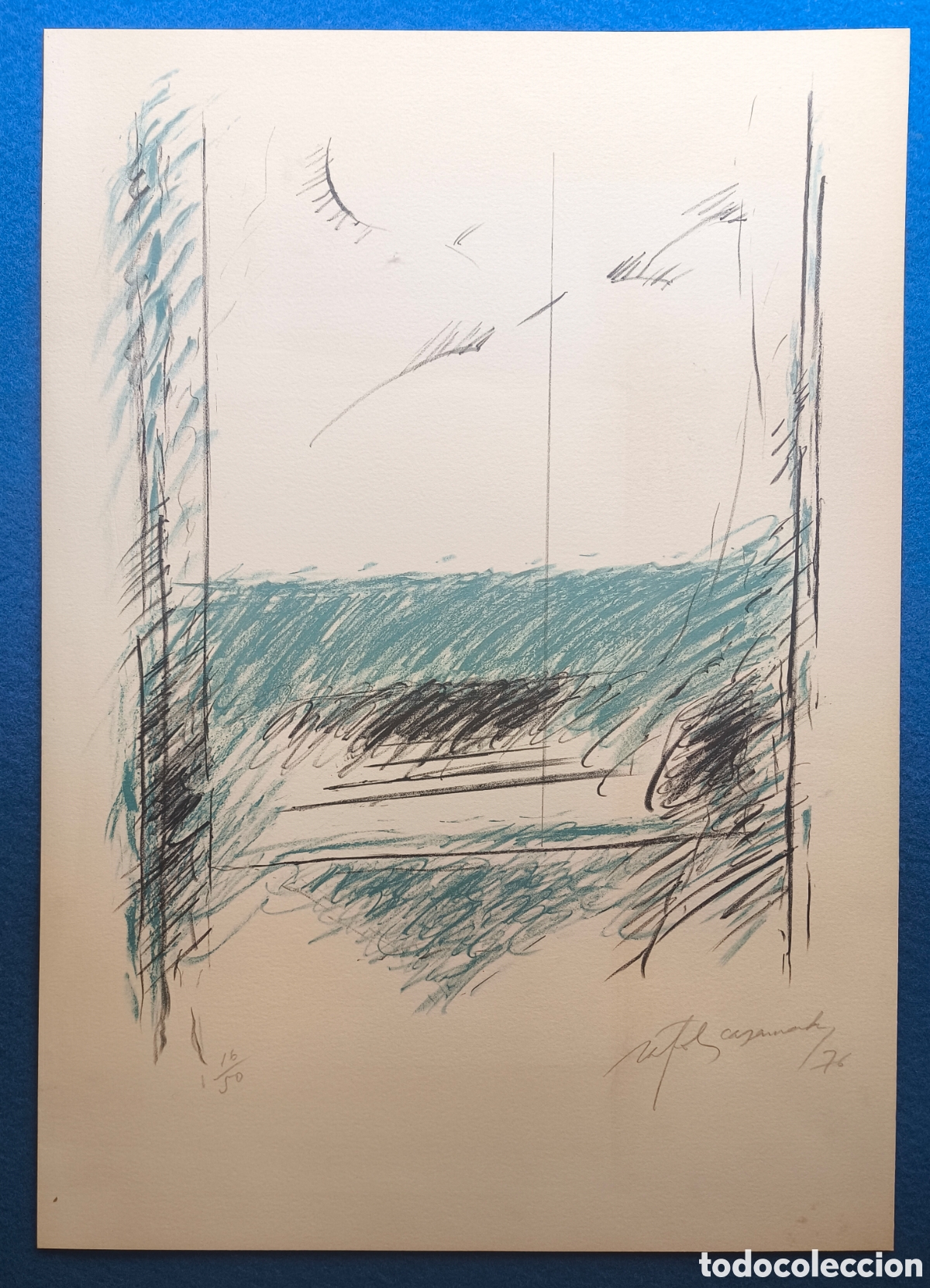 Arte: R&Agrave;FOLS CASAMADA LITOGRAFIA TIRADA LIMITADA FIRMADA A L&Aacute;PIZ