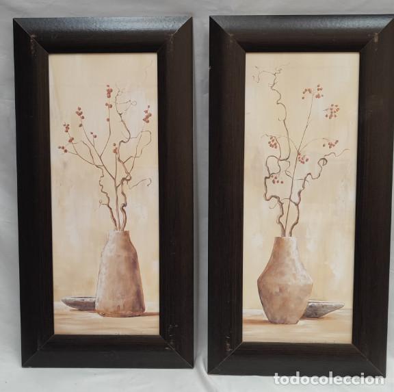 Arte: JUEGO DE 2 LAMINAS O SIM ENMARCADAS, 61 X 31 CM