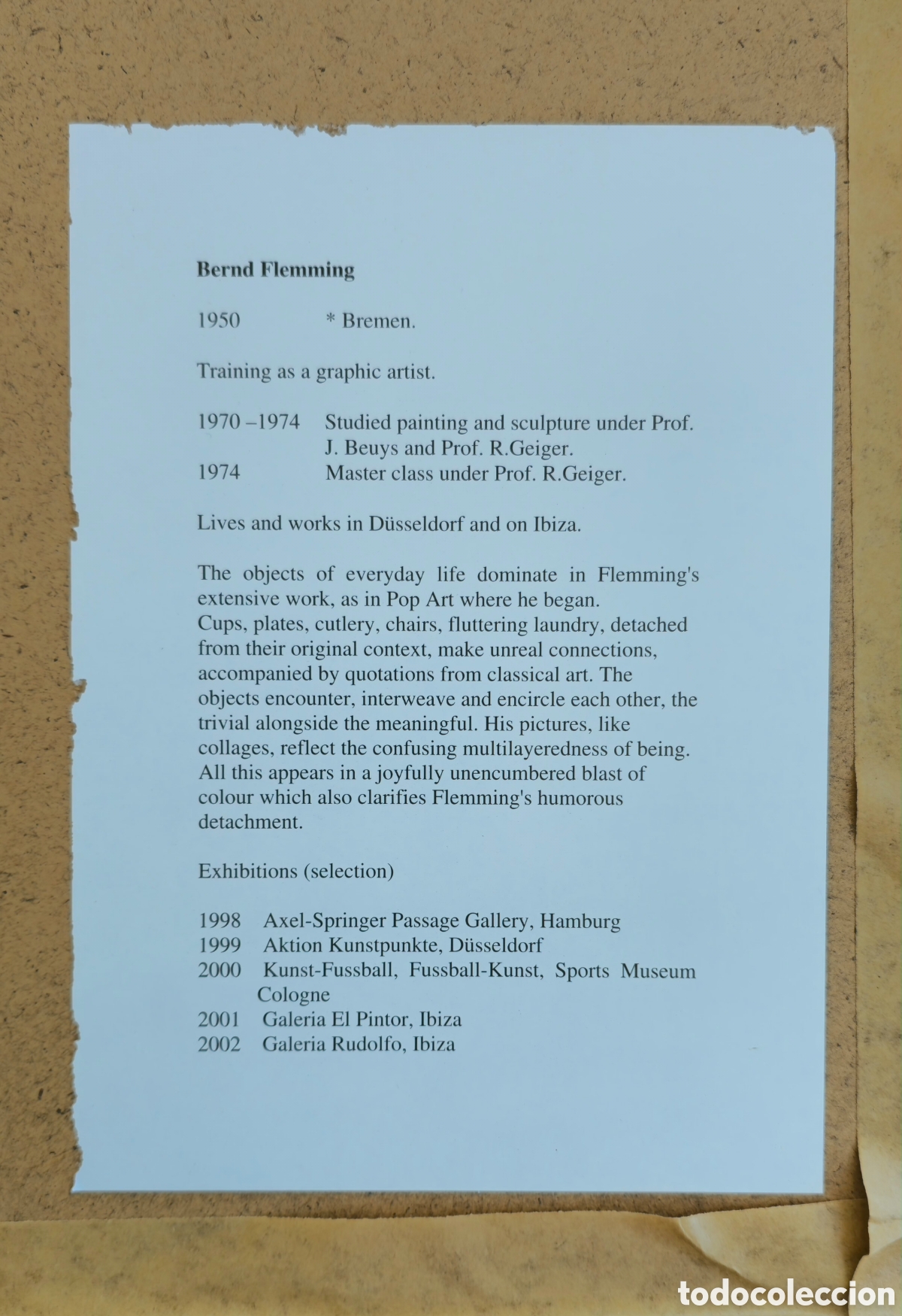 Arte: Brend Flemming edicion limitada CUP - Foto 3