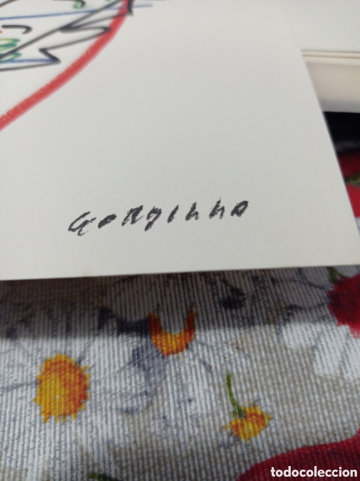 Arte: Litograf&iacute;a de Luis Gordillo certificada - Foto 2
