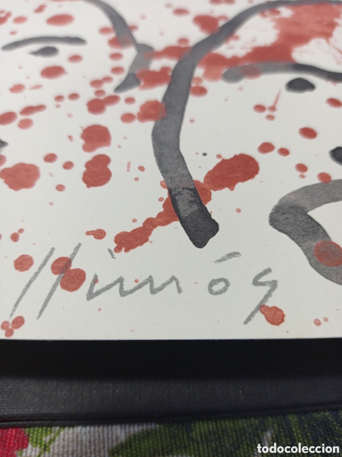 Arte: Litogrfia de Robert Llim&oacute;s certificada - Foto 2