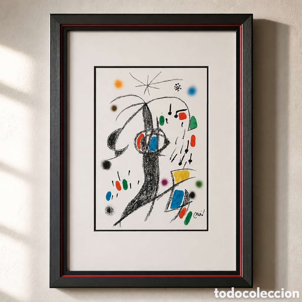 Arte: Joan Mir&oacute;: &rdquo;Maravillas con Variaciones Acr&oacute;sticas en El Jard&iacute;n de Mir&oacute; n&ordm; 11&rdquo; (1975)