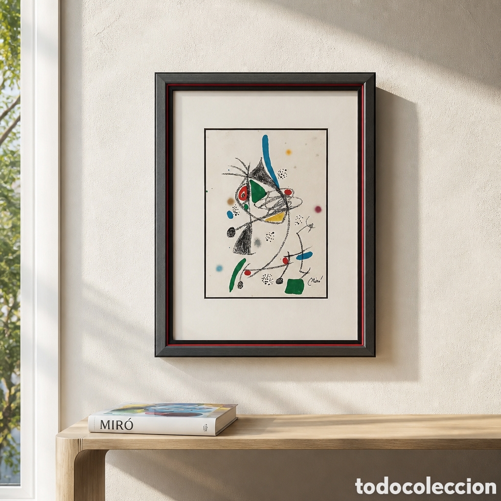 Arte: Joan Mir&oacute;: &rdquo;Maravillas con Variaciones Acr&oacute;sticas en El Jard&iacute;n de Mir&oacute; n&ordm; 4 &rdquo; (1975)