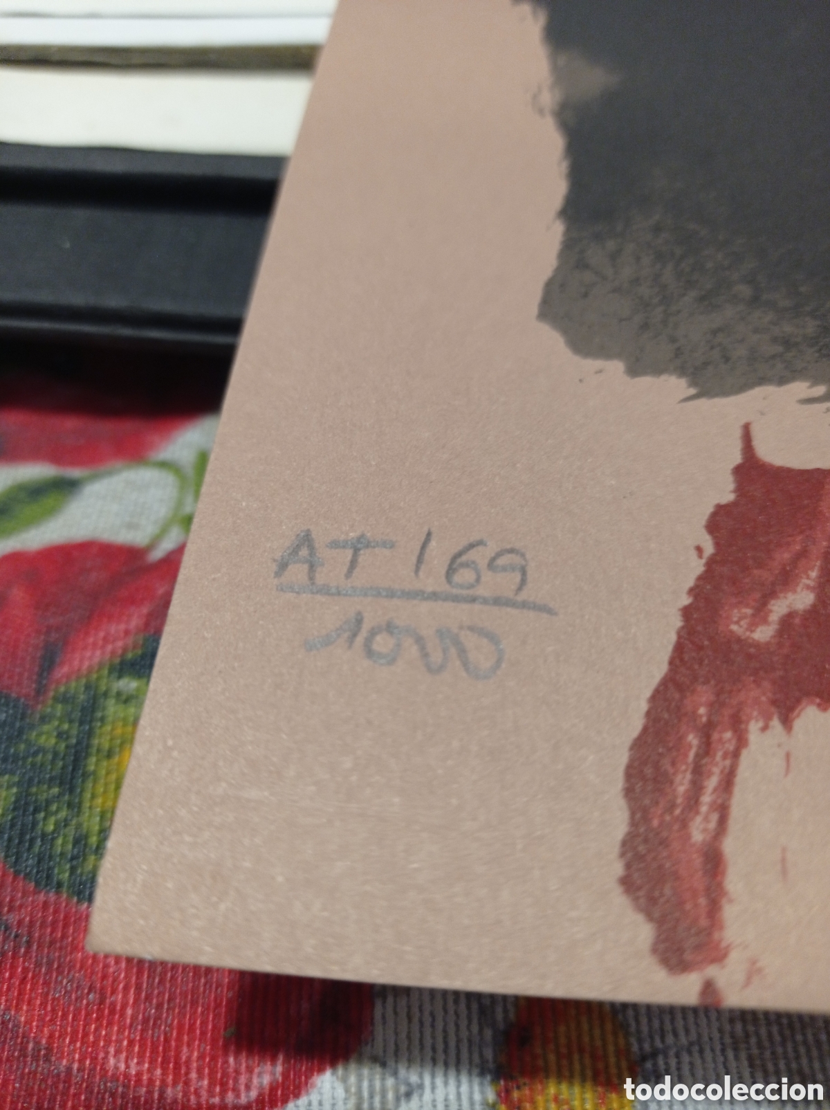 Arte: Litogrfia de Antoni T&agrave;pies certificada - Foto 3