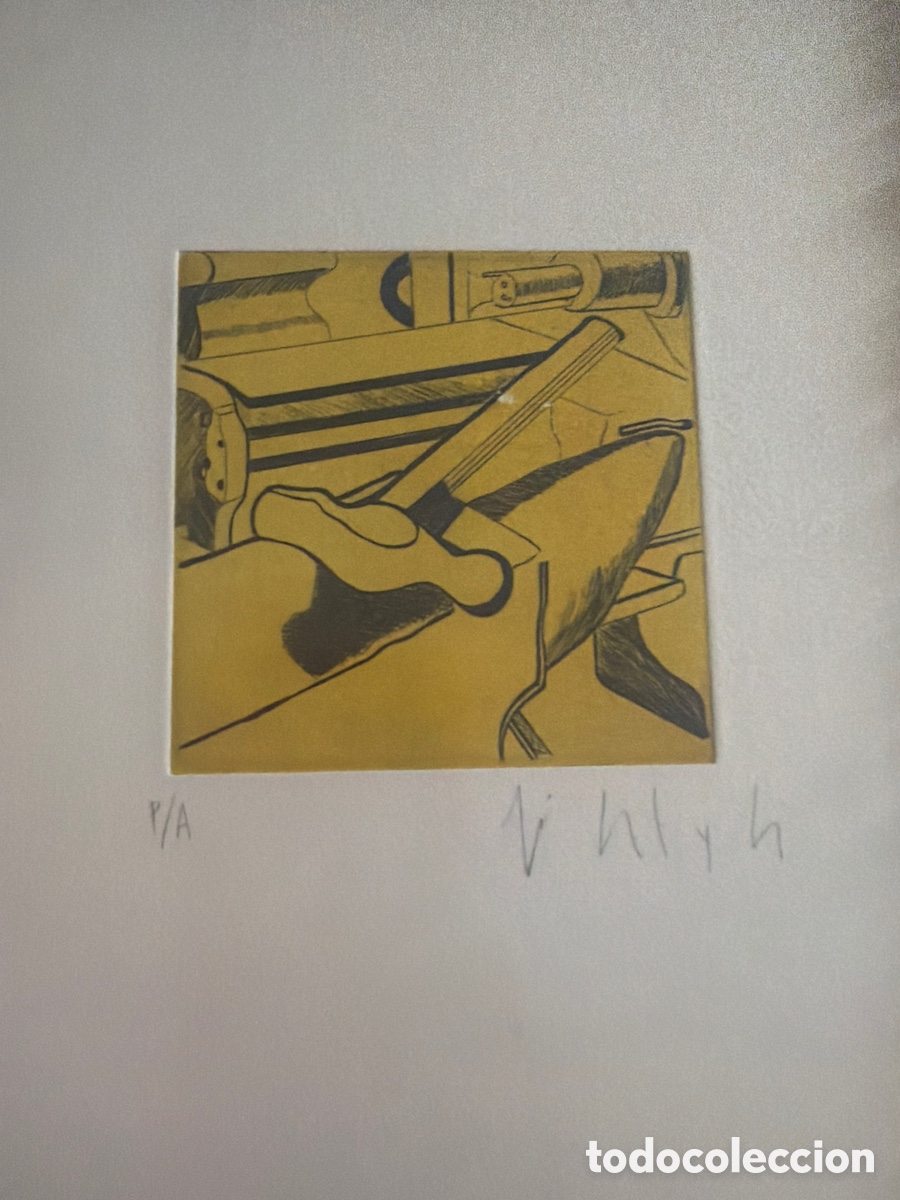 Arte: Litograf&iacute;a ser&iacute;a especial P/A firmada
