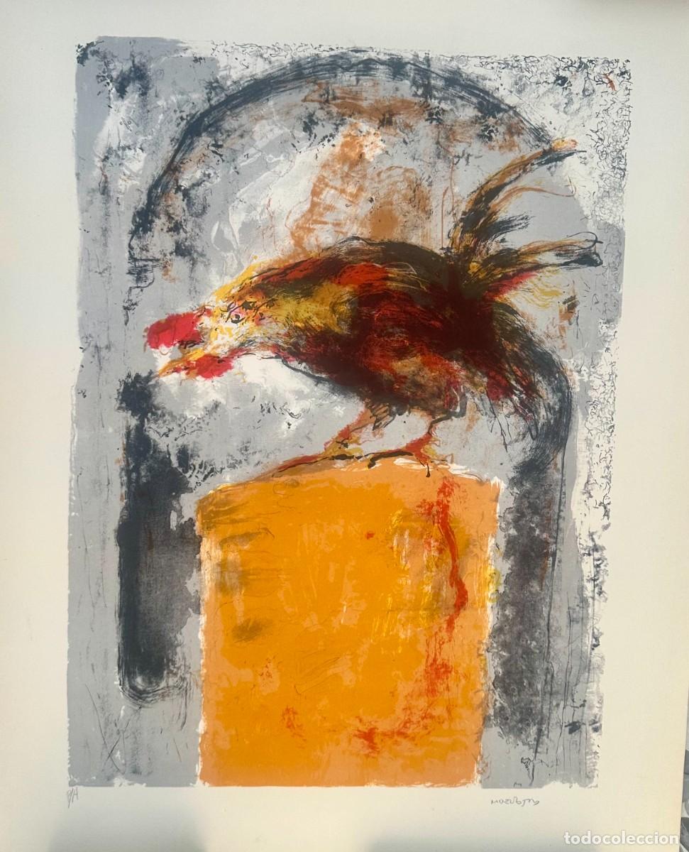 Arte: MENENDEZ ROJAS. Litograf&iacute;a numerada y firmada
