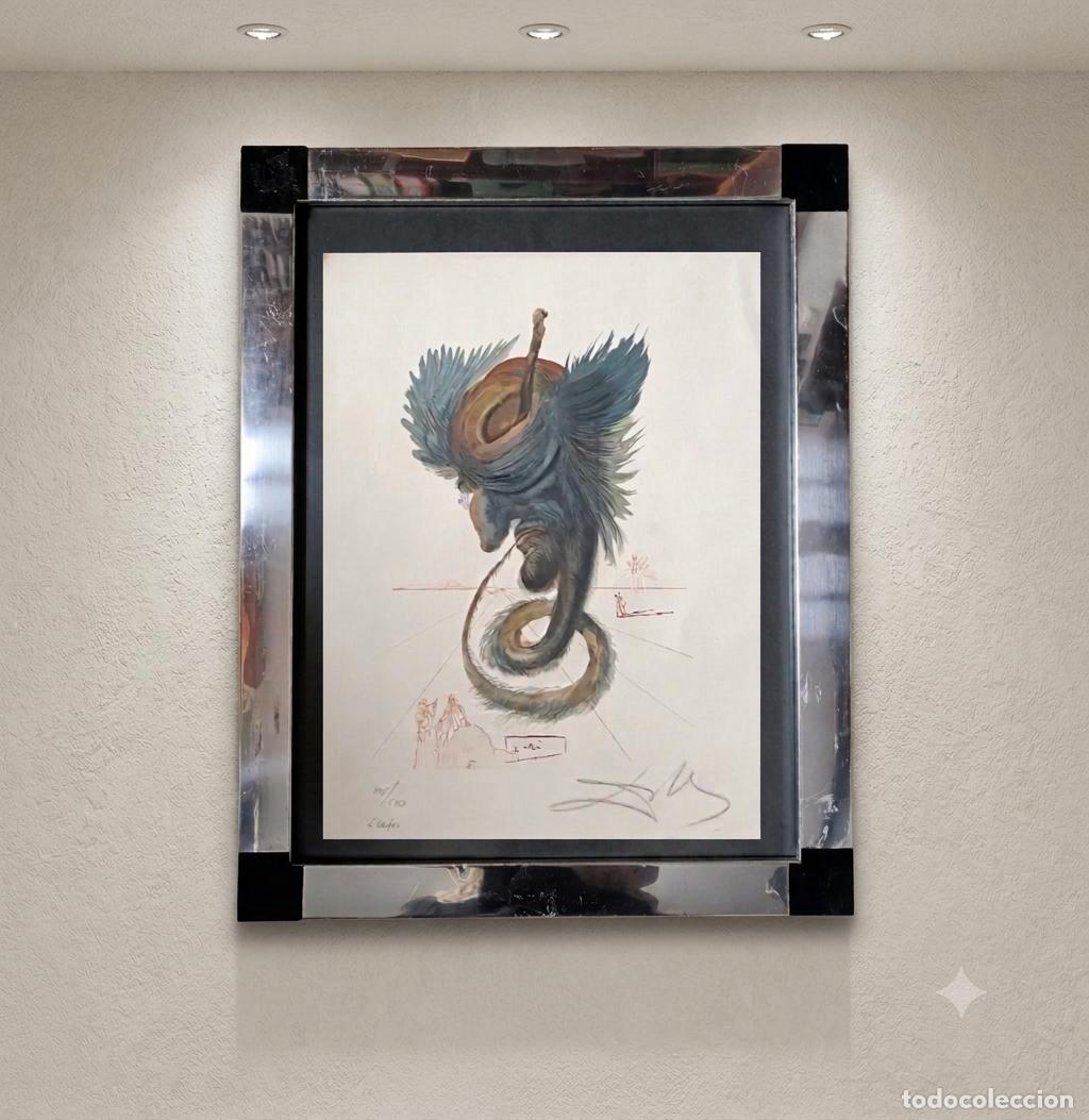 Arte: Salvador Dal&iacute;. Litograf&iacute;a 305/500. Doble firma