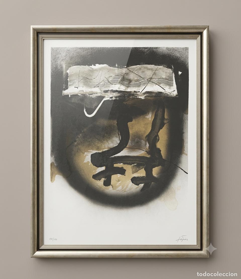 Art: T&aacute;pies. Litograf&iacute;a. 127 / 150. Firmada a l&aacute;piz