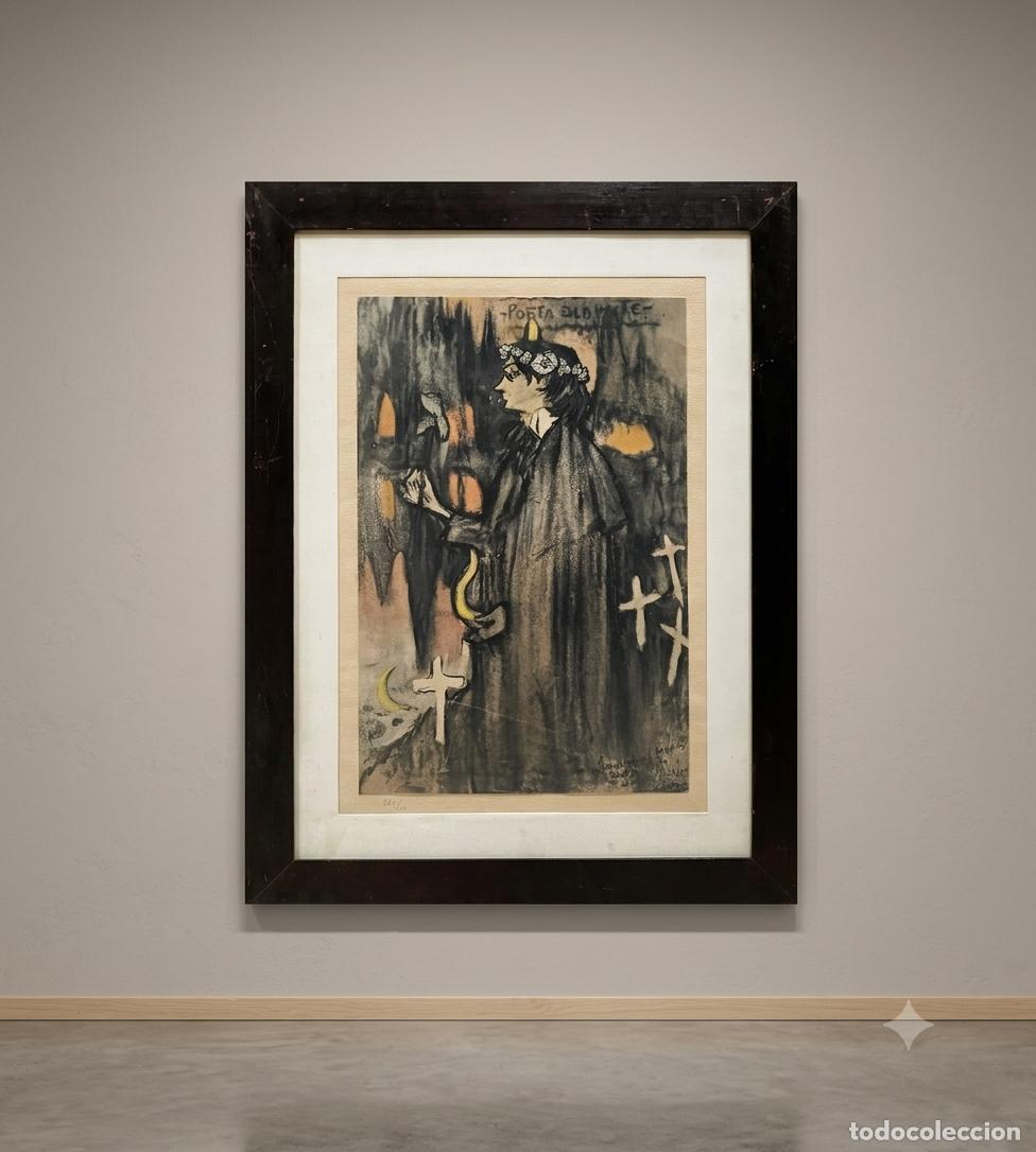 Arte: Picasso. Poeta decadente. Litograf&iacute;a numerada 184/500