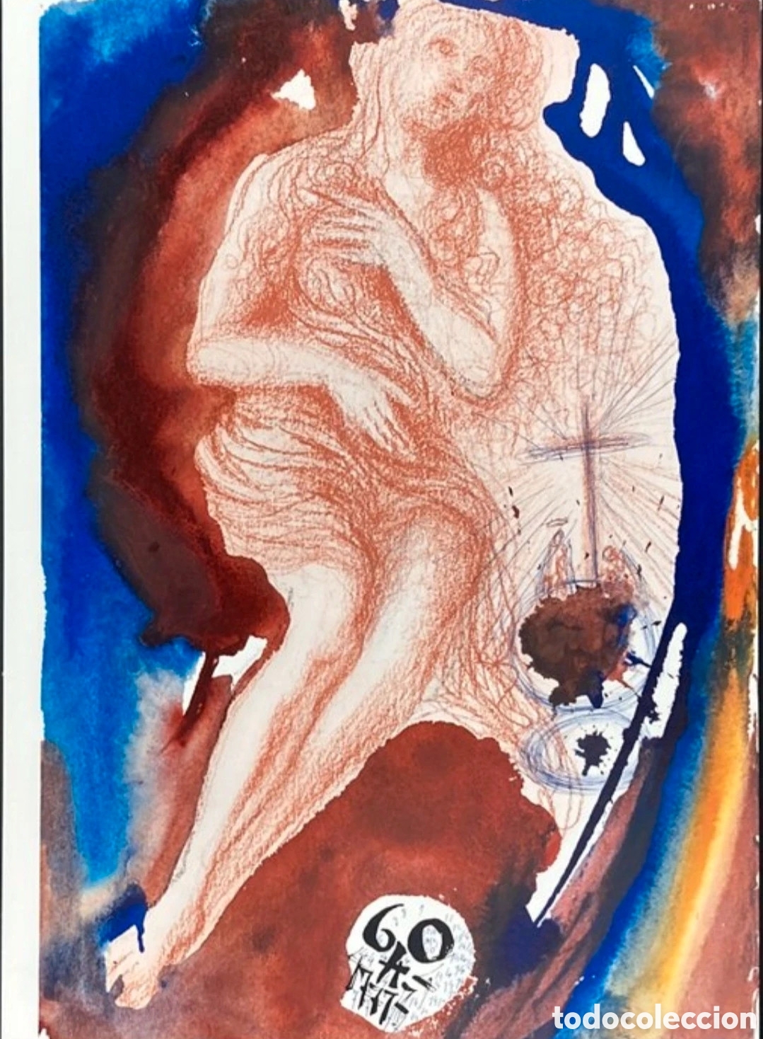 Arte: Litografia Muliere peccatrici remittuntur peccata multa (1964 &ndash; 1967) di Salvador Dal&igrave;