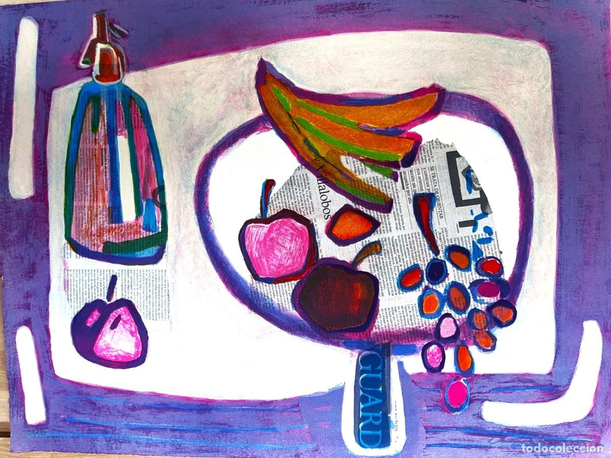 Arte: Lluis AMER FERNANDEZ. Litograf&iacute;a numerada y firmada por el artista