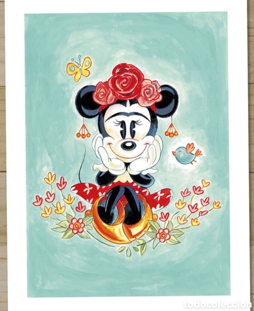 Arte: Minnie Frida Kahlo de Tony Fernandez Disney