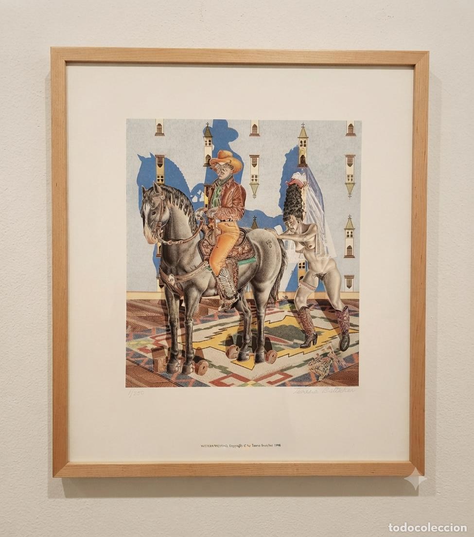Kunst: Teresa Brutcher. Litograf&iacute;a firmada y numerada (NO INCLUYE MARCO)
