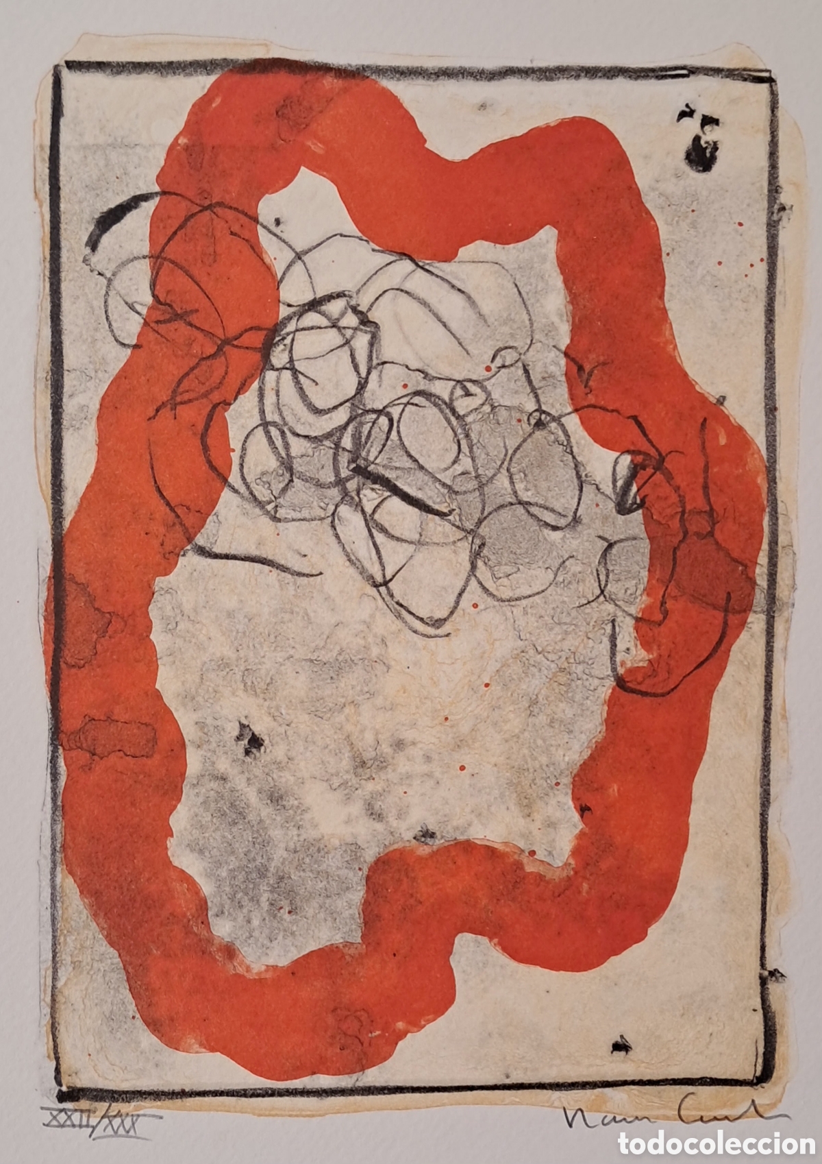 Arte: RAMON CANET , LITOGRAFIA - Foto 2