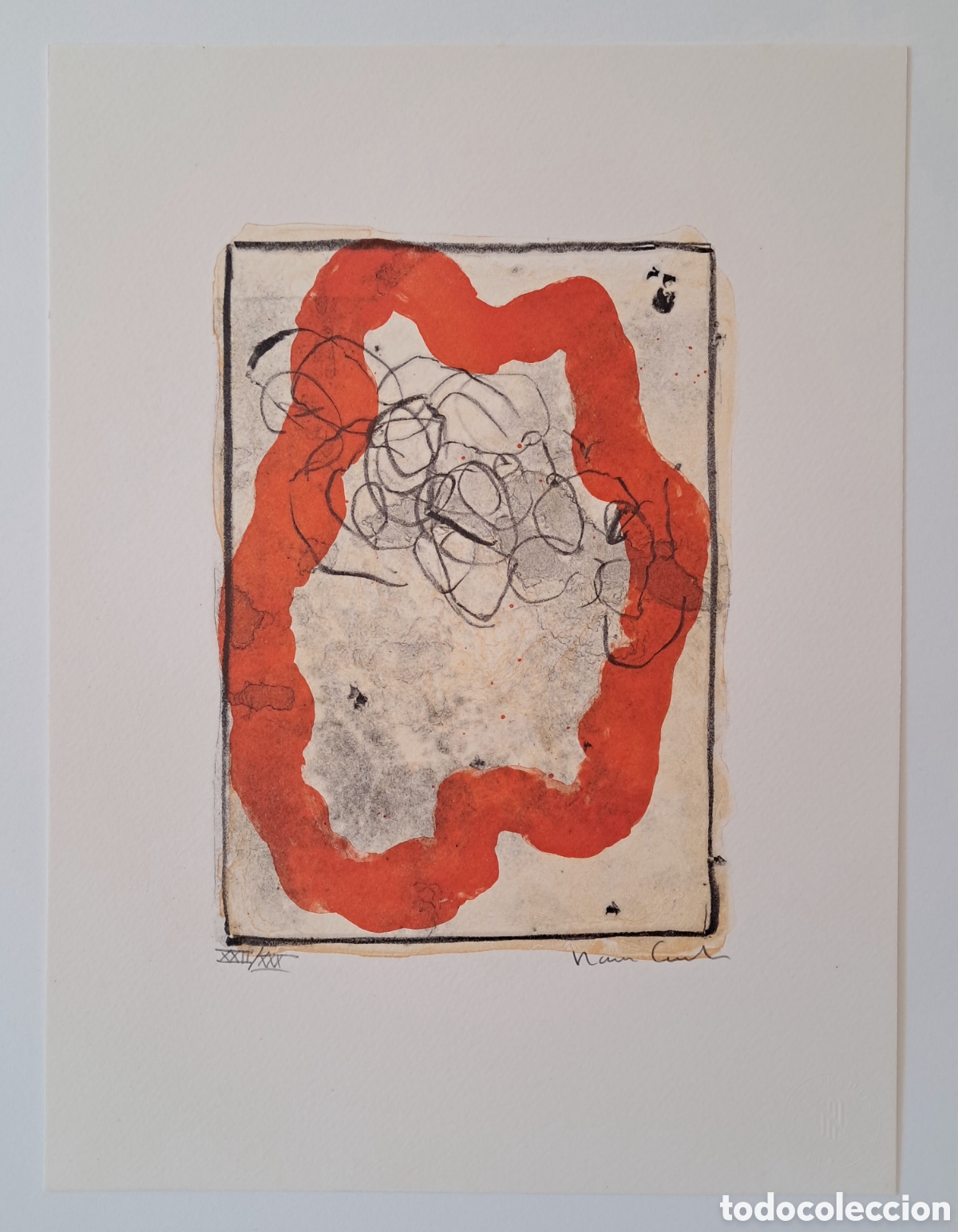Arte: RAMON CANET , LITOGRAFIA - Foto 3