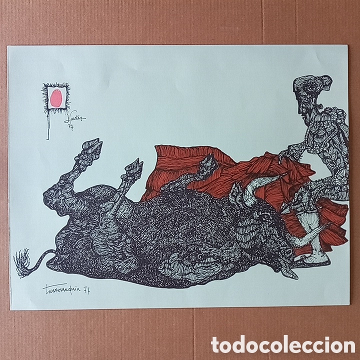 Arte: JES&Uacute;S FUERTES FIRMADA Y NUMERADA 7/7 - Foto 2