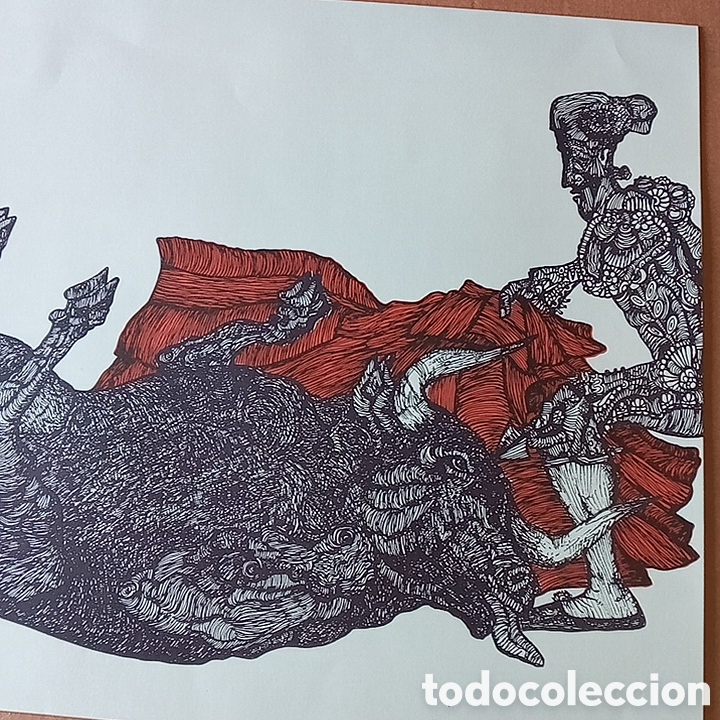 Arte: JES&Uacute;S FUERTES FIRMADA Y NUMERADA 7/7 - Foto 5