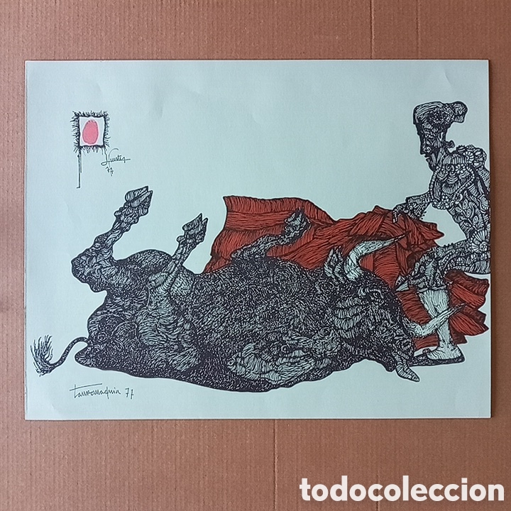Arte: JES&Uacute;S FUERTES FIRMADA Y NUMERADA 7/7 - Foto 7