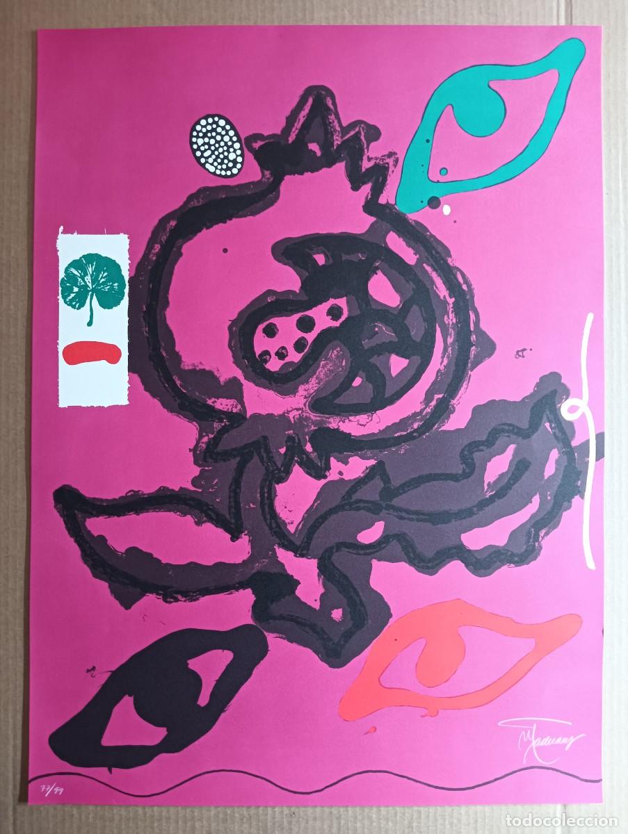 Arte: Joan Pere VILADECANS (Barcelona, 1948) litograf&iacute;a 1992 de 55x75 firmada l&aacute;piz y /99