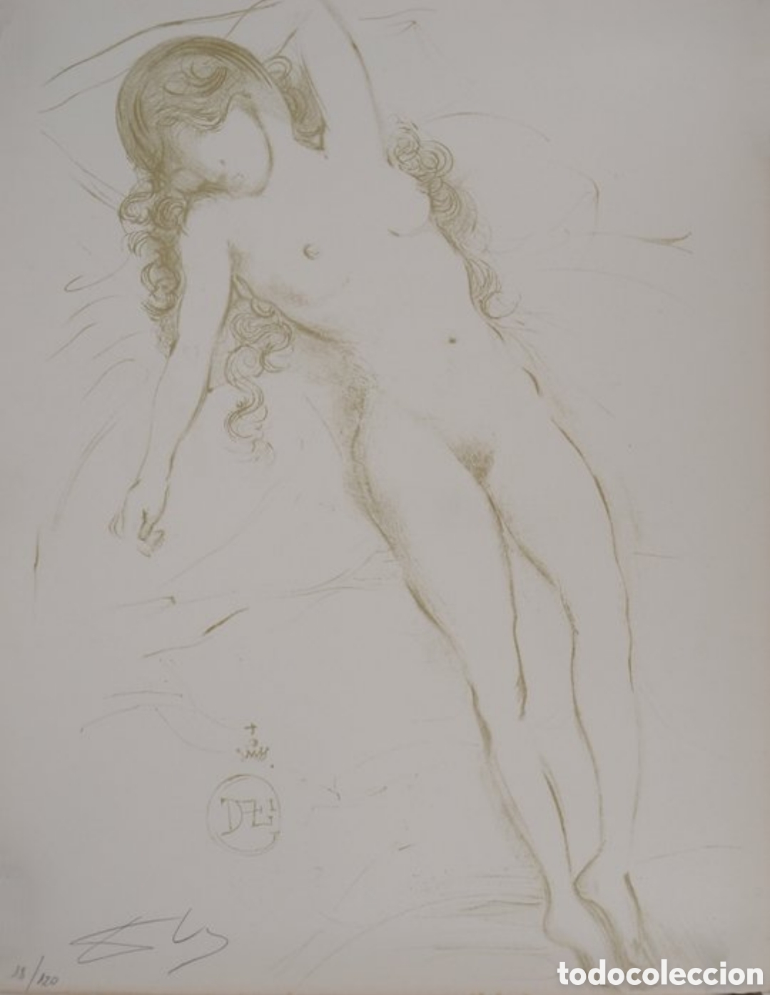 Arte: Nu Au Bras Lev&eacute; (Nude With Raised Arm)