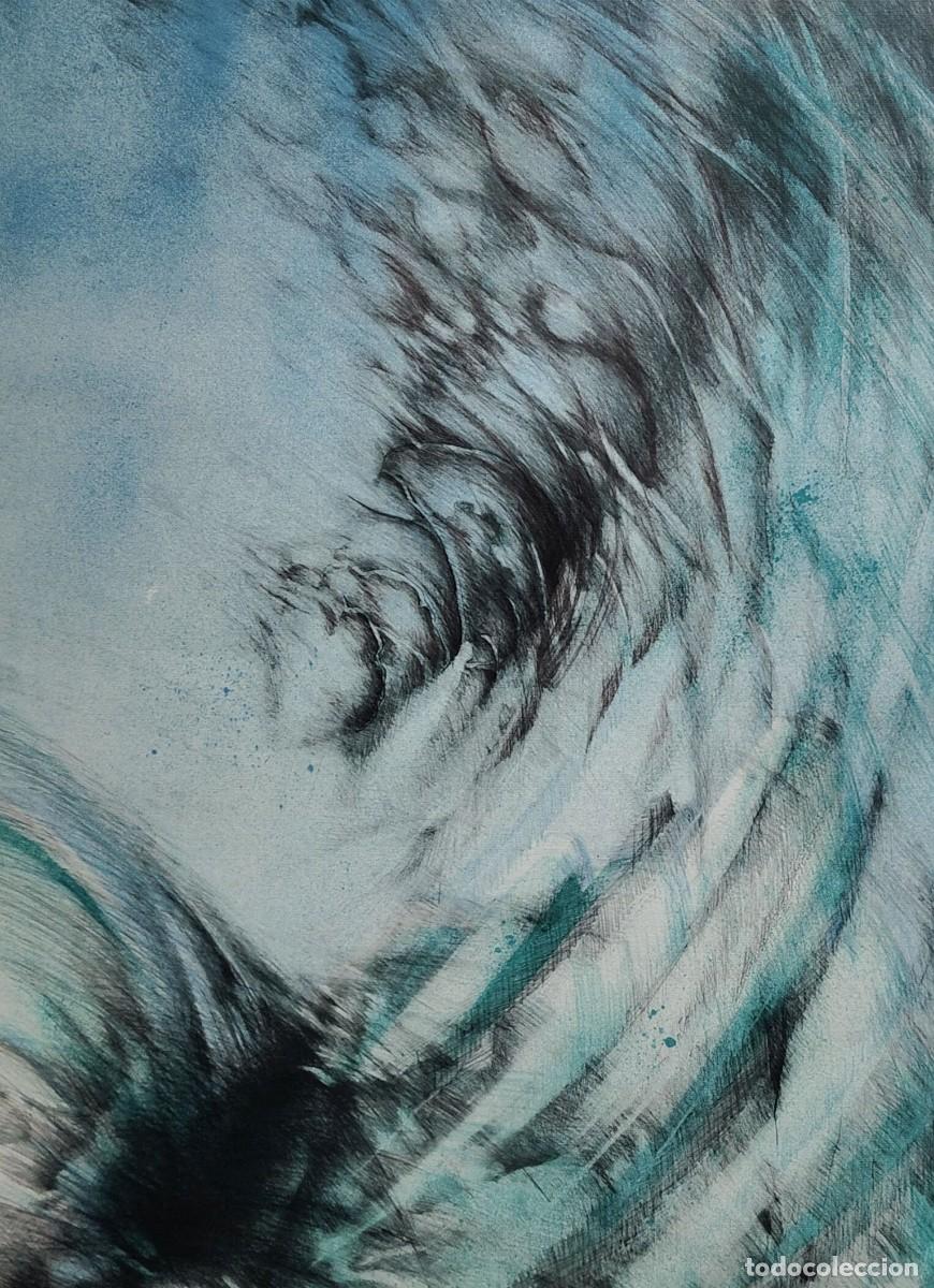 Arte: Ernestine Repsch (1943). - Icaro, litografia firmada y nuymerada a mano, 1984