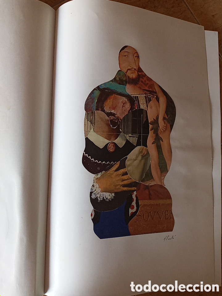 Arte: RARO Y GRAN LIBRO DE COLAGES FIRMADOS.VER FOTOS