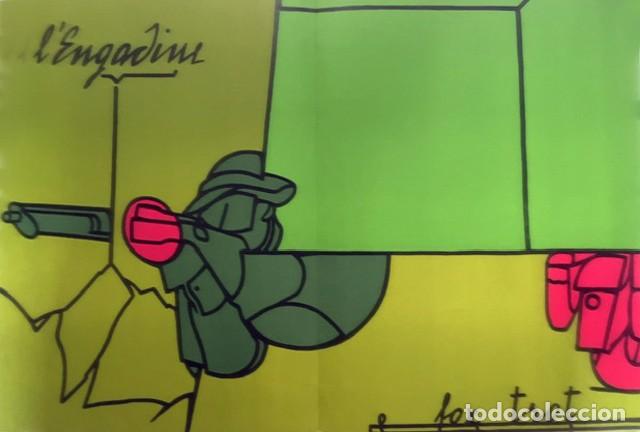 Arte: VALERIO ADAMI - Litografia original Derriere le miroir 1980