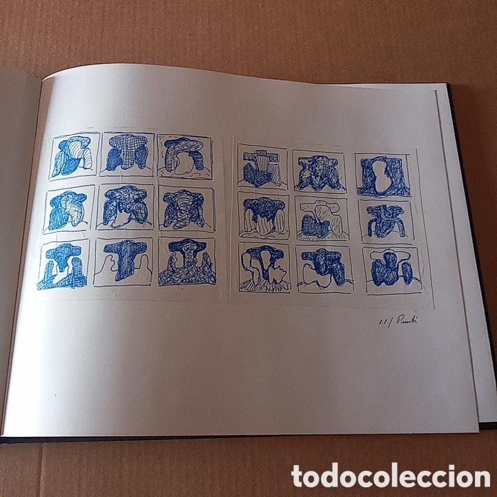 Arte: LIBRO DE ARTE COLLAGES ARTISTA PUNT&Iacute;