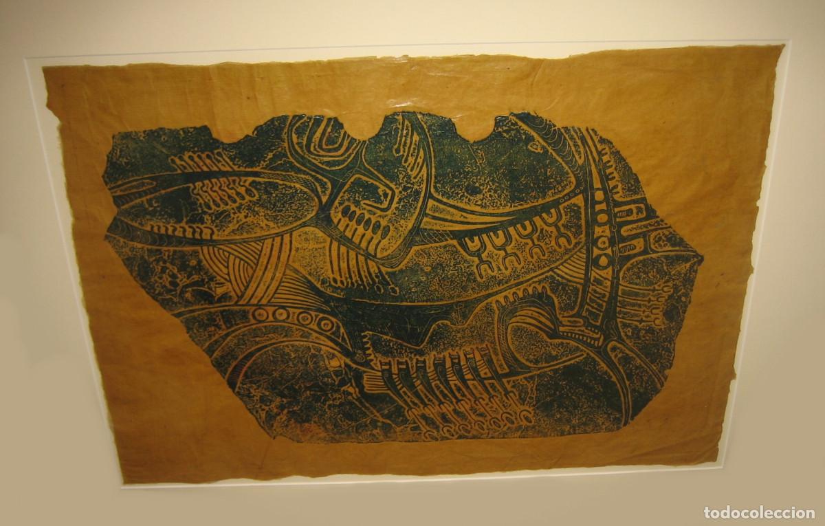 Arte: LITOGRAF&Iacute;A SOBRE PAPEL. DEL ESCULTOR PEDRO PARDO. MURCIA. A&Ntilde;O 1986............ CON DESCUENTO DEL 50%