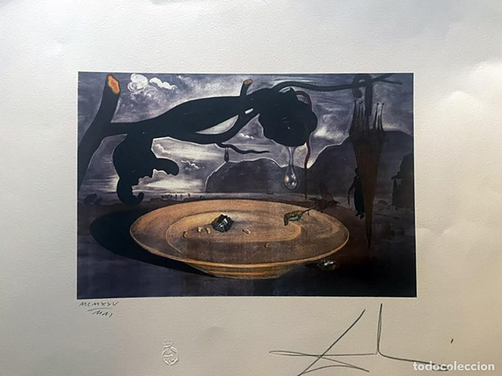 Arte: SALVADOR DALI - El enigma de Hitler. 65 x 50 cm. Firmada a mano