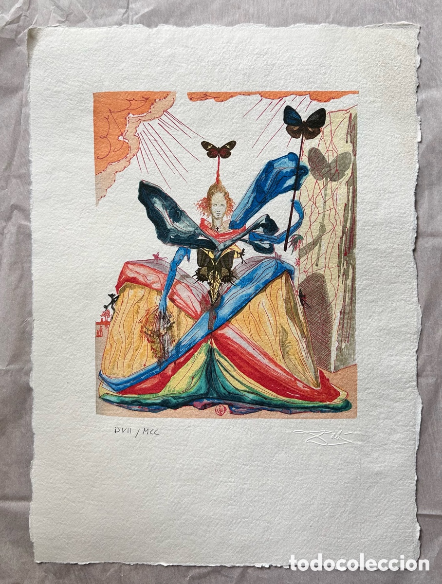 Arte: SALVADOR DAL&Iacute; &ndash; LE TRICORNE &ndash; 1979