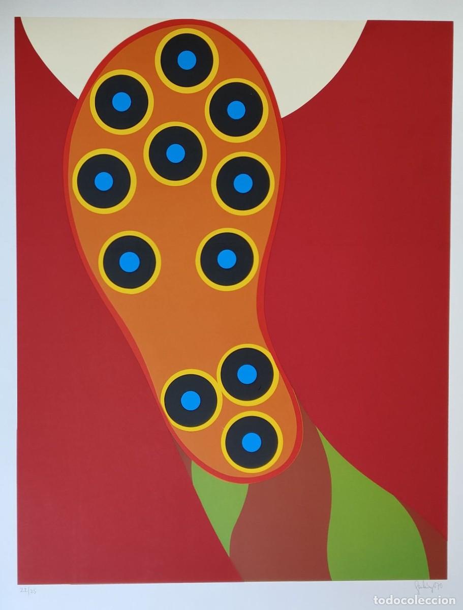 Arte: Fritz Genkinger (1934-2017). Litograf&iacute;a firmada a mano. 25 ejemplares.