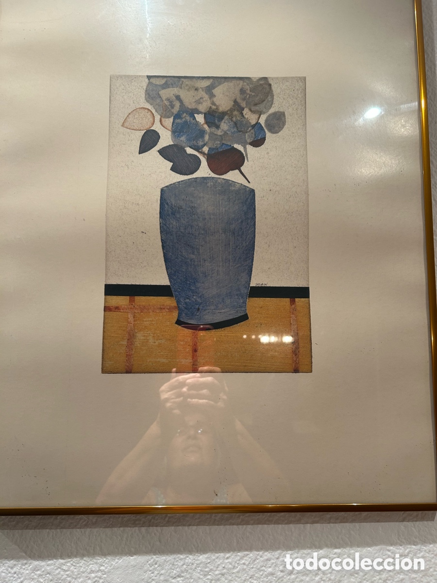 Arte: Cuadro Sasiain floral