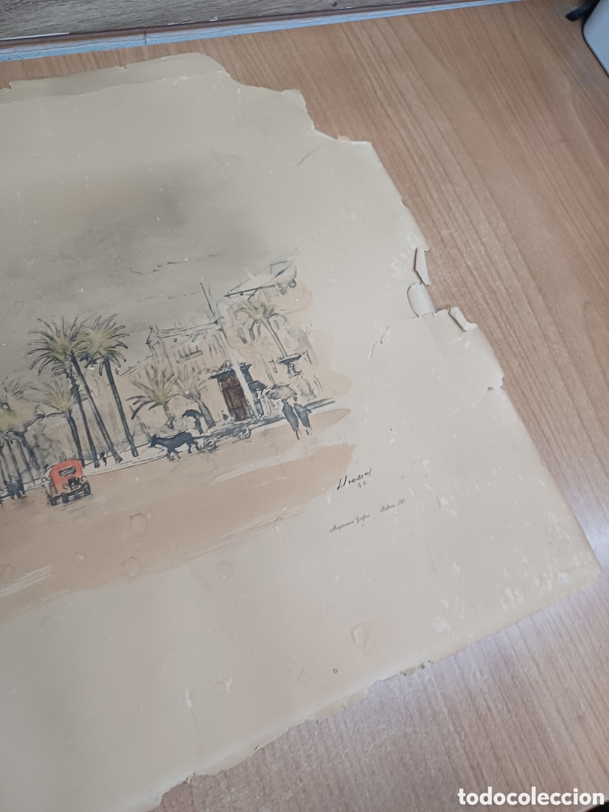 Arte: LITOGRAF&Iacute;A LLOVERAS 1942 - Foto 6