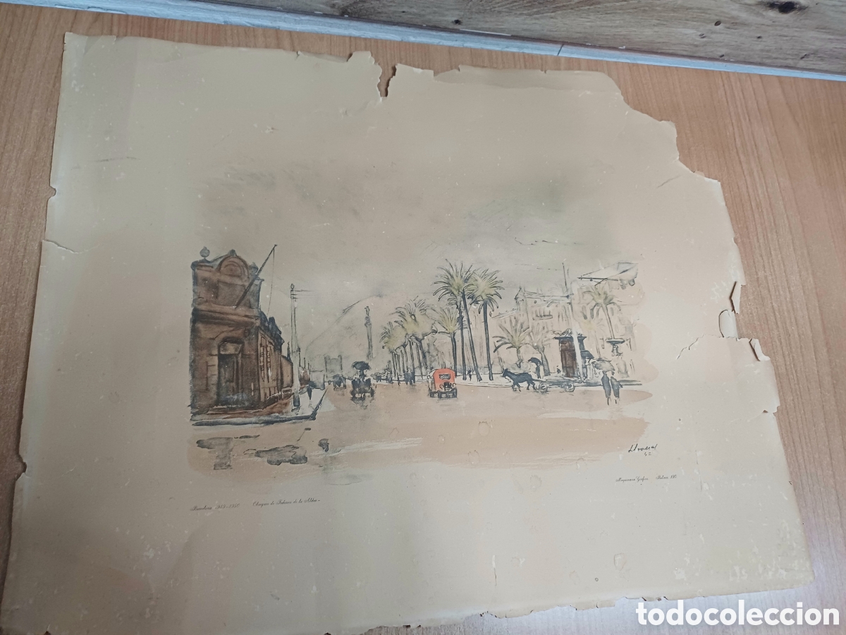 Arte: LITOGRAF&Iacute;A LLOVERAS 1942
