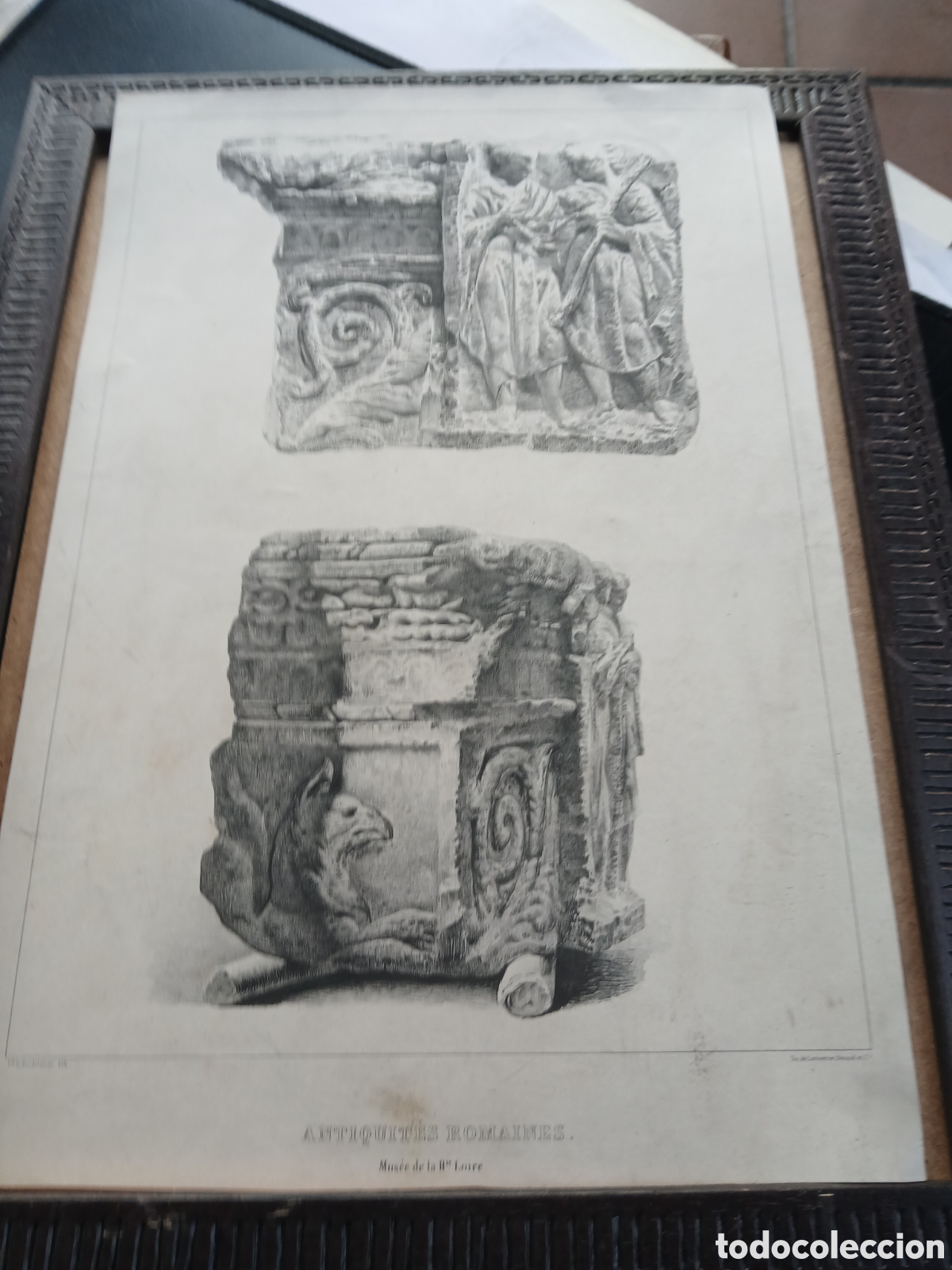 Arte: Litografia antiguo arquitetura