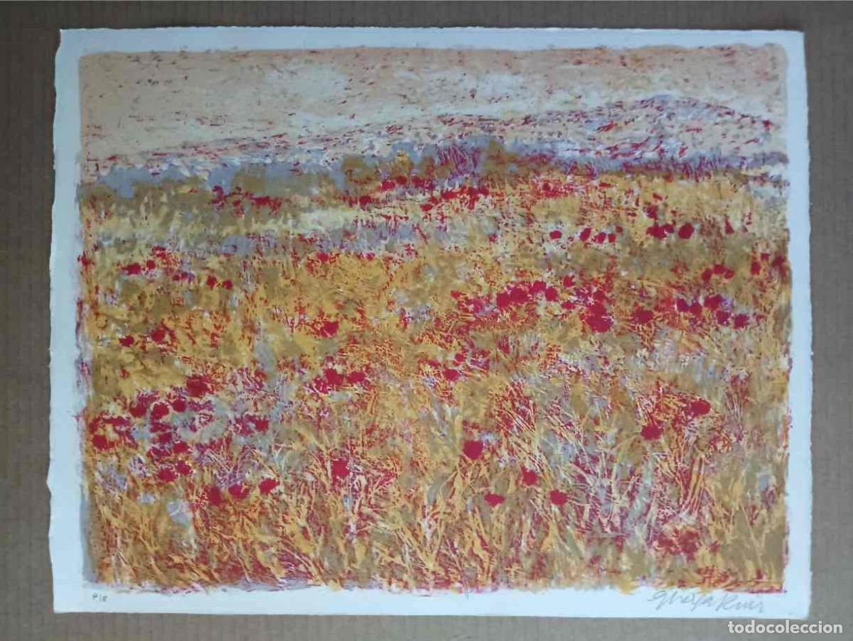 Arte: Guillermo VARGAS RUIZ (Sevilla 1910-Madrid 1990) litograf 1980 Nyborg Dinamarca 38x49cms firmada n&ordm;